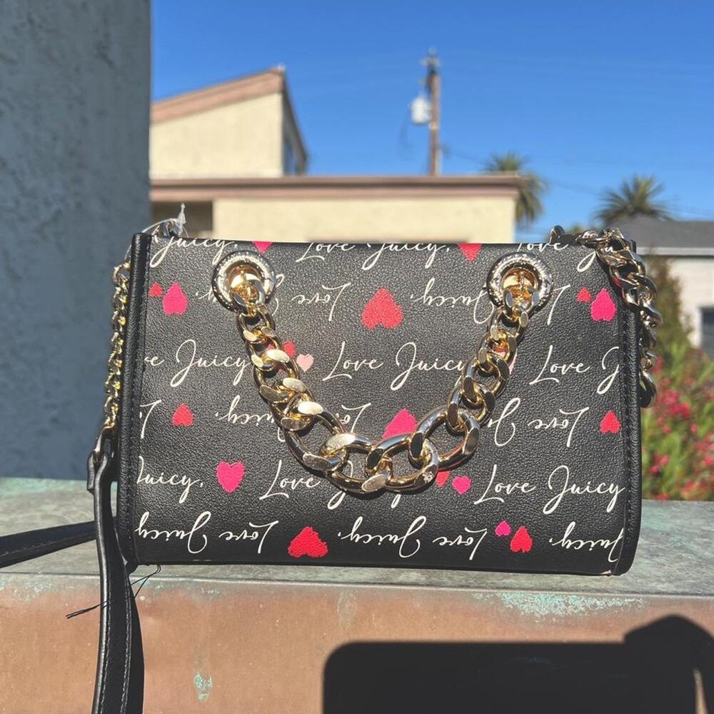 Juicy Couture Mini Tote Black Handbag - Picture 2 of 8